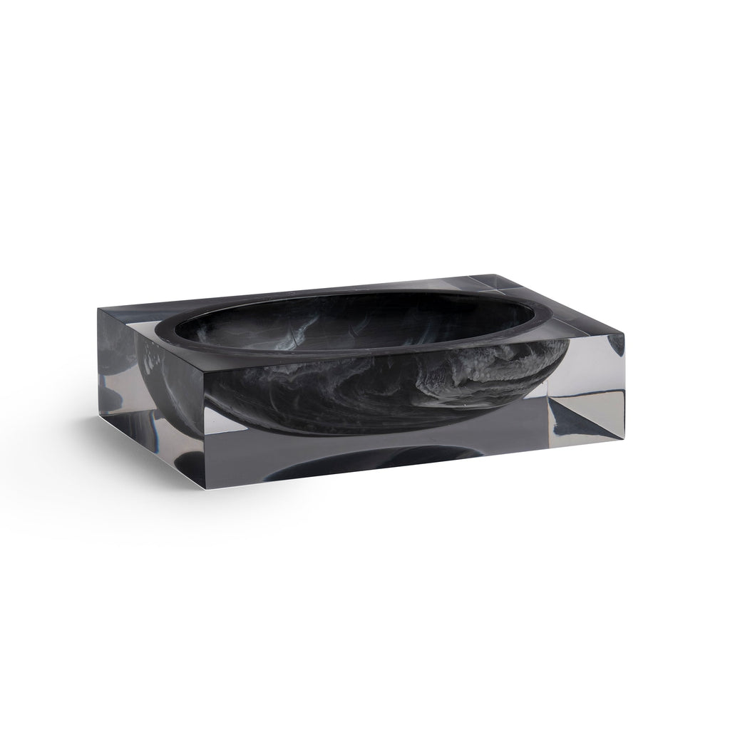Black|Soap Dish